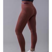 Kingsland Kalena Fuld-Grip Tights - Brown Mahogany